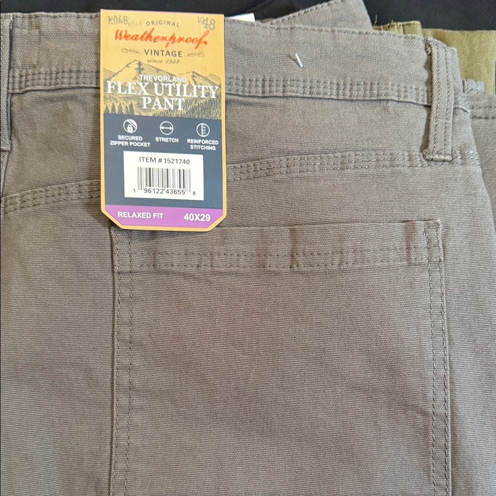 Weatherproof Vintage Utility Pants in Brown
